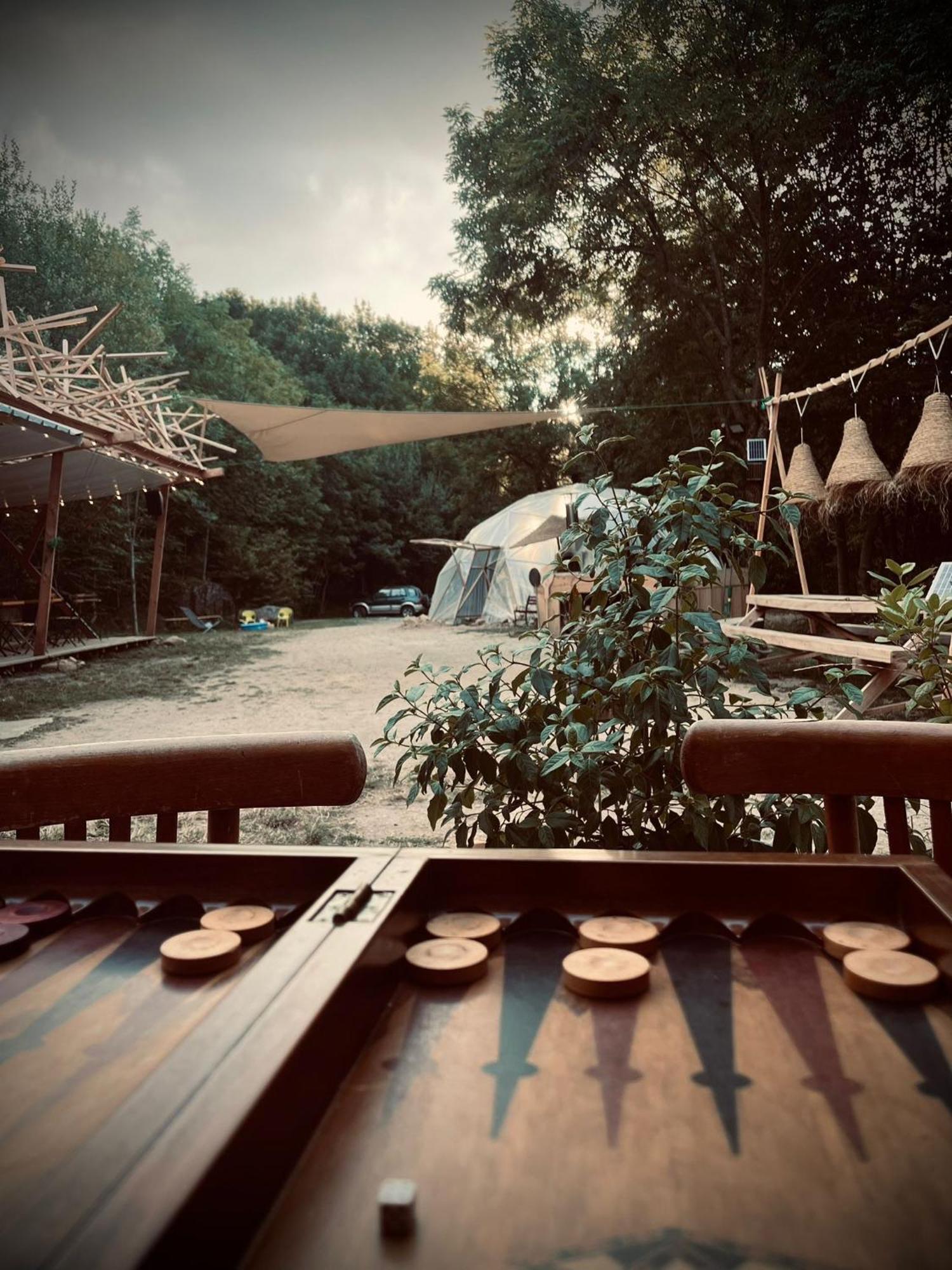Le Travers Ajoux - Camping Gite Evenement Luaran gambar